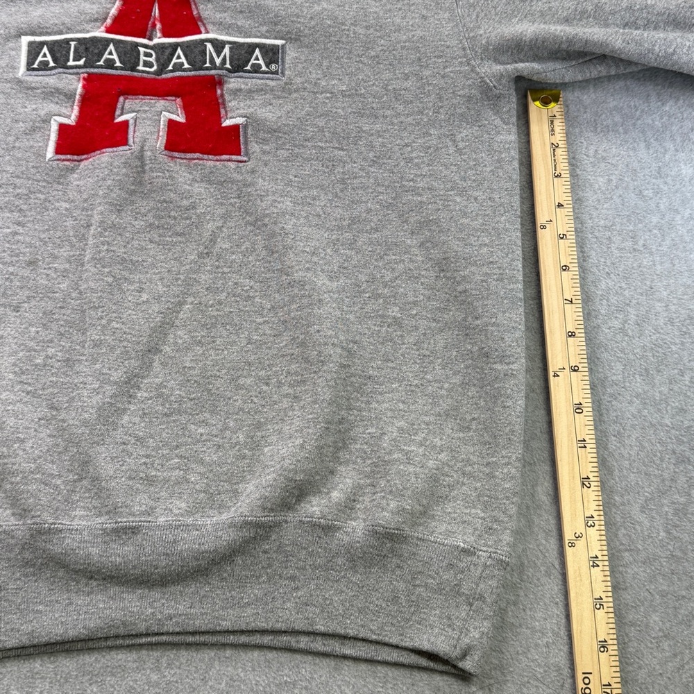 Vintage 90s Alabama Crimson Tide Sweatshirt M JanSport Made USA Tackle Twill‎ - Picture 5 of 11